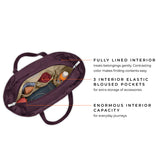 Briggs & Riley | Limited Edition Traveler Tote | Plum