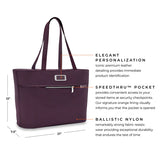 Briggs & Riley | Limited Edition Traveler Tote | Plum