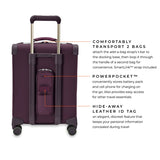 Briggs & Riley | Limited Edition Global 21" Carry-On Expandable Spinner | Plum