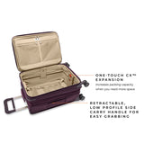 Briggs & Riley | Limited Edition Essential 22" Carry-On Expandable Spinner | Plum