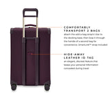 Briggs & Riley | Limited Edition Medium Expandable Spinner | Plum