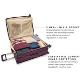 Briggs & Riley | Limited Edition Large Expandable Spinner | Plum