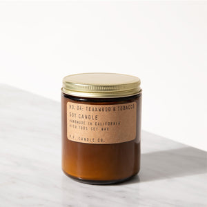 P.F. Candle Co. | Standard Candle | Teakwood & Tobacco - Index Urban